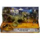  Set Mattel Jurassic World Dr Ian Malcolm & Velociraptor 6 kom.