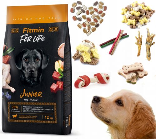  Fitmin DOG For Life Junior Large Breed 12 kg