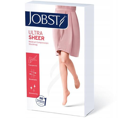  JOBST ULTRASHEER dolge kompresijske nogavice CCL2 črne, velikost 5 ZP