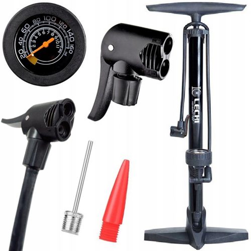  Korbi talna črpalka BICYCLE PUMP ALUMINIUM BLACK črna