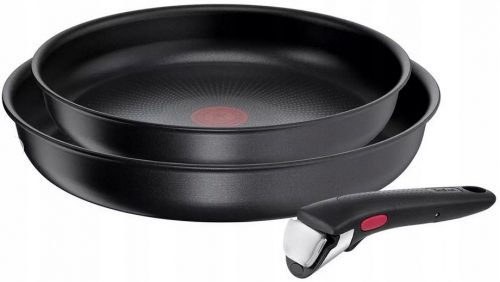 Set ponev Tefal Ingenio Daily Chef L7629553, črna, 3 kosi