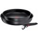 Set ponev Tefal Ingenio Daily Chef L7629553, črna, 3 kosi