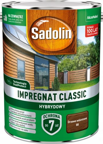  Impregnacija za les Sadolin Češnja 4,5 l