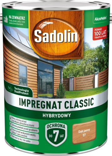  Impregnacija za les Sadolin 5327526 svetel hrast 4,5 l