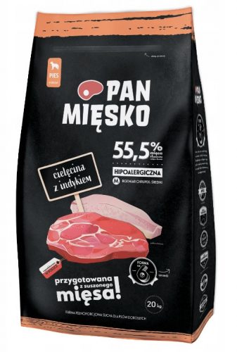  Pan Meat Telečje meso s puranom M 20kg crispy XS