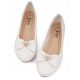  Obhajilni čevlji STYLOWY_SHOE Balerinke COMMUNION SHOES WHITE velikost 33 za deklice