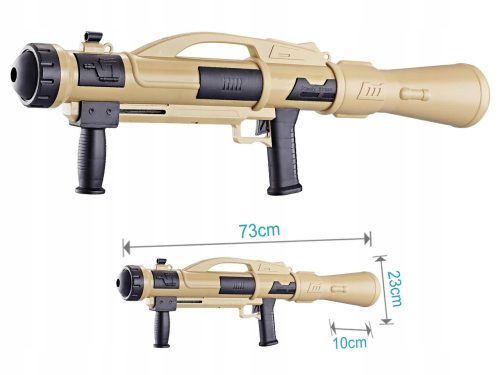 Bazooka bazuka vodna pištola 73 cm