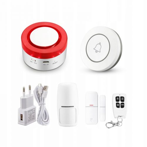 WIFI ALARM Sirena Tuya Smart Set + SOS