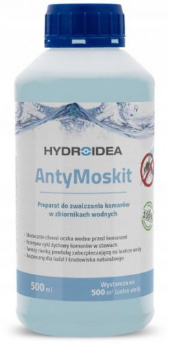  Tekočina proti komarjem v vodnih zbiralnikih Hydroidea AntyMoskit 500 ml