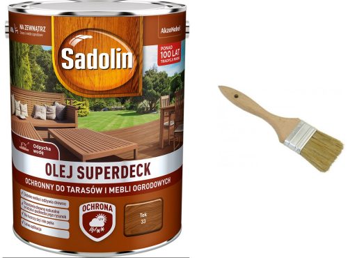  Sadolin Superdeck Tek olje za les 5 l