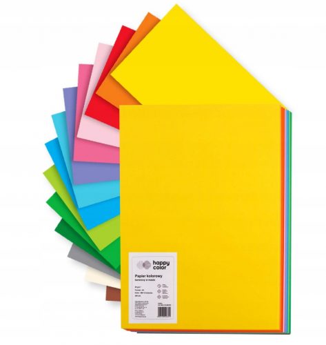  Barvni papir A4 Happy Color 200 listov 80 g/m²