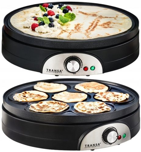  Transa Electronics DualPancake 1500 W aparat za črne palačinke