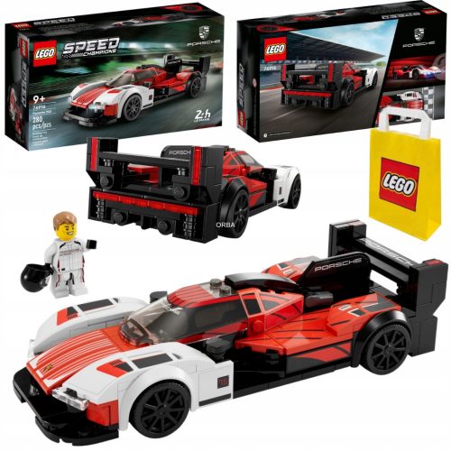  LEGO Speed Champions 76916 Porsche 963 + LEGO 6315794 VP PAPIRNA VREČKA VELIKA 45X48X17 TE