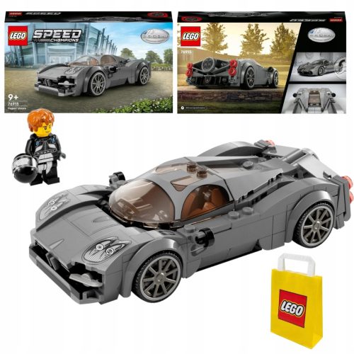  LEGO Speed Champions 76915 Pagani Utopia + VP papirnata vrečka LEGO 6315792 Medium