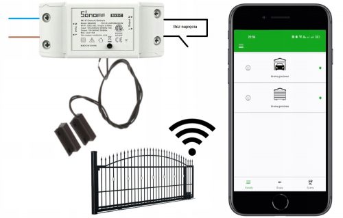 Sonoff Basic WiFi stikalo