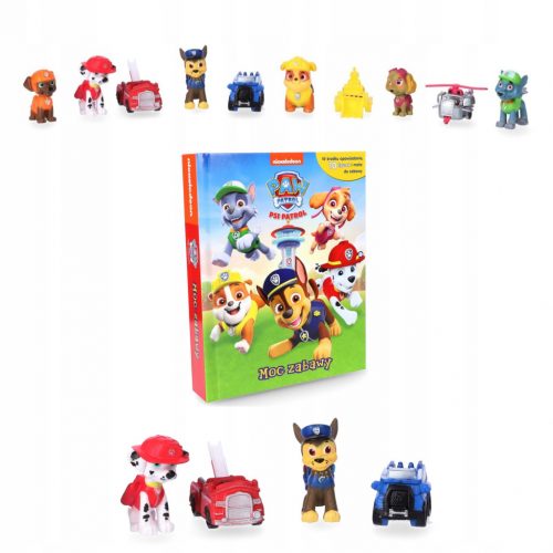  PAW PATROL POWER OF FUN 10 FIGURIC + PODLOGA