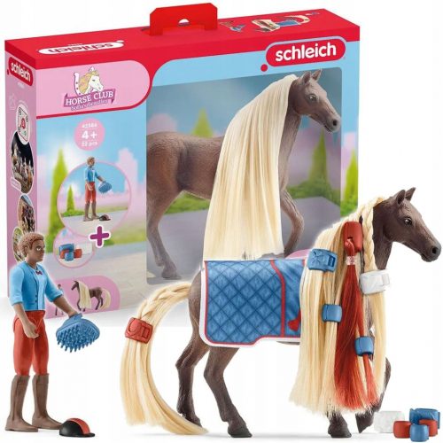  Schleich Horse Club 42586 Set Leo in Rocky