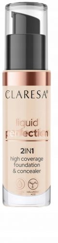  Claresa Liquid Perfection korektor in podlaga 102