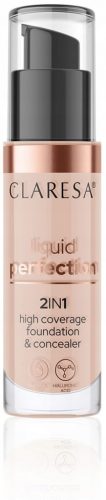  CLARESA LIQUID PERFECTION FOUNDATION CONCEALER 2v1 104 30 ml