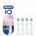  Glave električne zobne ščetke Oral-B iO Gentle Care Black, 4 kosi