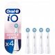  Glave električne zobne ščetke Oral-B iO Gentle Care Black, 4 kosi