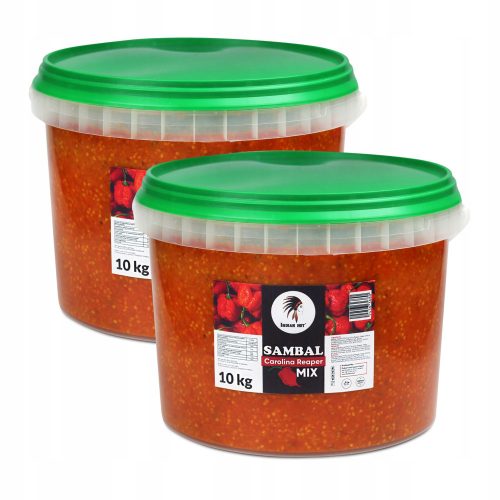  2x pekoča omaka Carolina Reaper Pepper Paste 10 kg