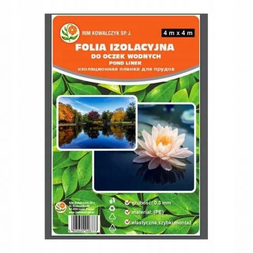  PVC folija za ribnike 4 x 4 m