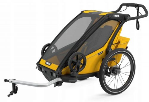  Otroška kolesarska prikolica Thule Chariot Sport1 Spectra Yellow