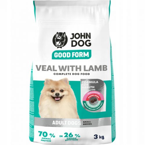  John Dog Good Form jagnjetina mini pasme 3 kg