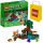  LEGO Minecraft 21240 Wetlands Adventure + LEGO Papirnata vrečka 6315786 Rumena 24x8x18 cm