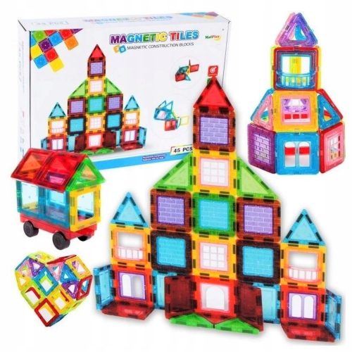  Magnetni bloki Top Magnetic Tiles 45 kos.