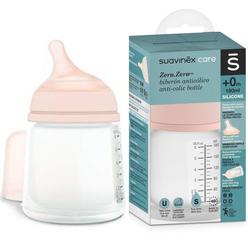  Suavinex 304755 plastenka s počasnim pretokom 180 ml