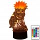  3D LED SVETILKA NARUTO UZUMAKI ANIME MANGA NINJA USB