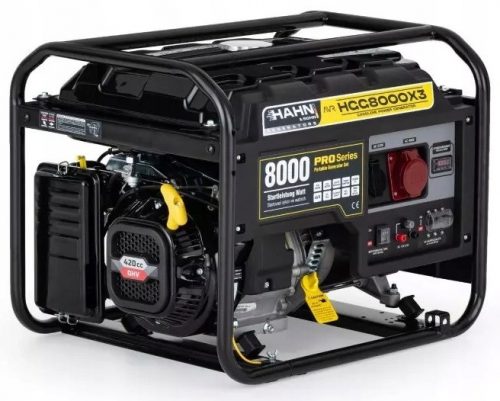  Prenosni trifazni generator HAHN&SOHN 6500 W bencin