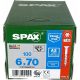  Spax lesni vijaki 6 x 70 mm 100 kos.