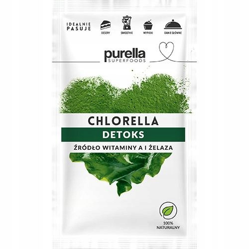  Purella Superfoods Chlorella v prahu 21 g za prebavo