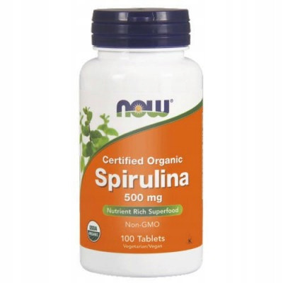  Spirulina Now foods tablete 100 kos.