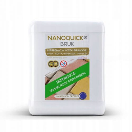  Impregnacija za tlakovce Nanoquick, brezbarvna, 5 l