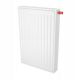  Jekleni panelni radiator De'Longhi 711 W, bel, 500 x 900 x 66 mm - stranski ali spodnji priključek