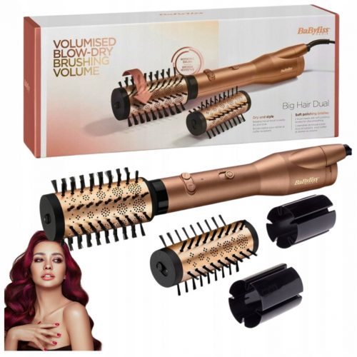  BABYLISS rotacijski kodralnik ROTARY CURL DRYER 2 KRTAČI