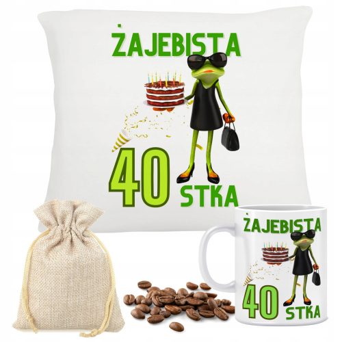  DARILO ZA 50. ROJSTNI DAN, BLAZINA, SKODELA S POTISKOM