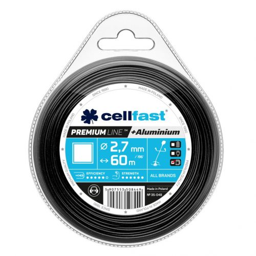  Cellfast Premium rezalna linija kvadratna 2,7 mm 60 m