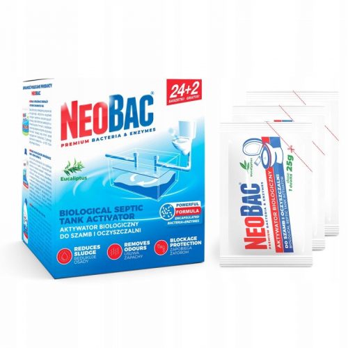  NeoBac prašek za greznice 0,6 kg