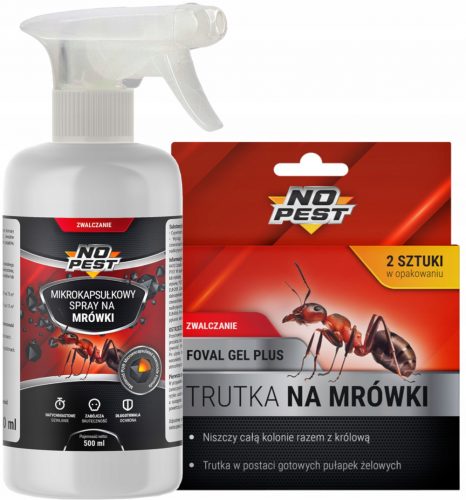  No-Pest prašek proti mravljam 1 kg 500 ml