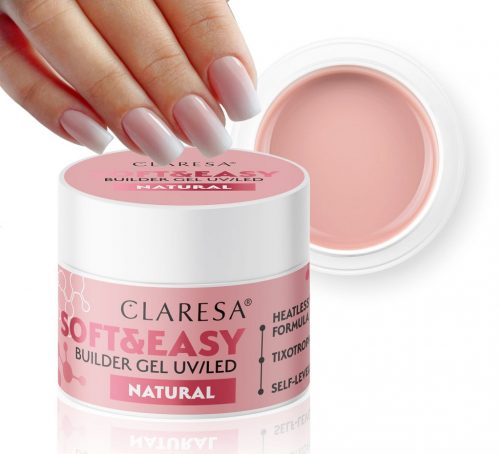  CLARESA SOFT&EASY GRADILNI GEL NARAVNI 90G