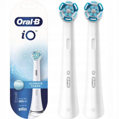  Glava zobne ščetke Oral-B iO UltimateClean, bela, 1 kos