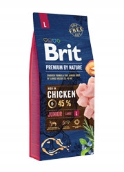  BRIT Premium By Nature Junior L Large Chicken 15 kg