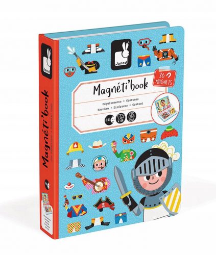  Janod Magnetibook Magnetic Blocks Costumes Boy 36 kosov.