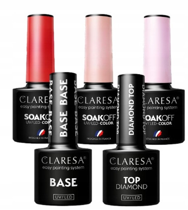  CLARESA BASE SET 3X HYBRID PAINTS DIAMOND TOP