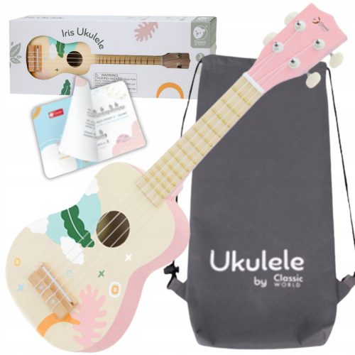  Ukulele velika kitara za otroke 3+ / classic world